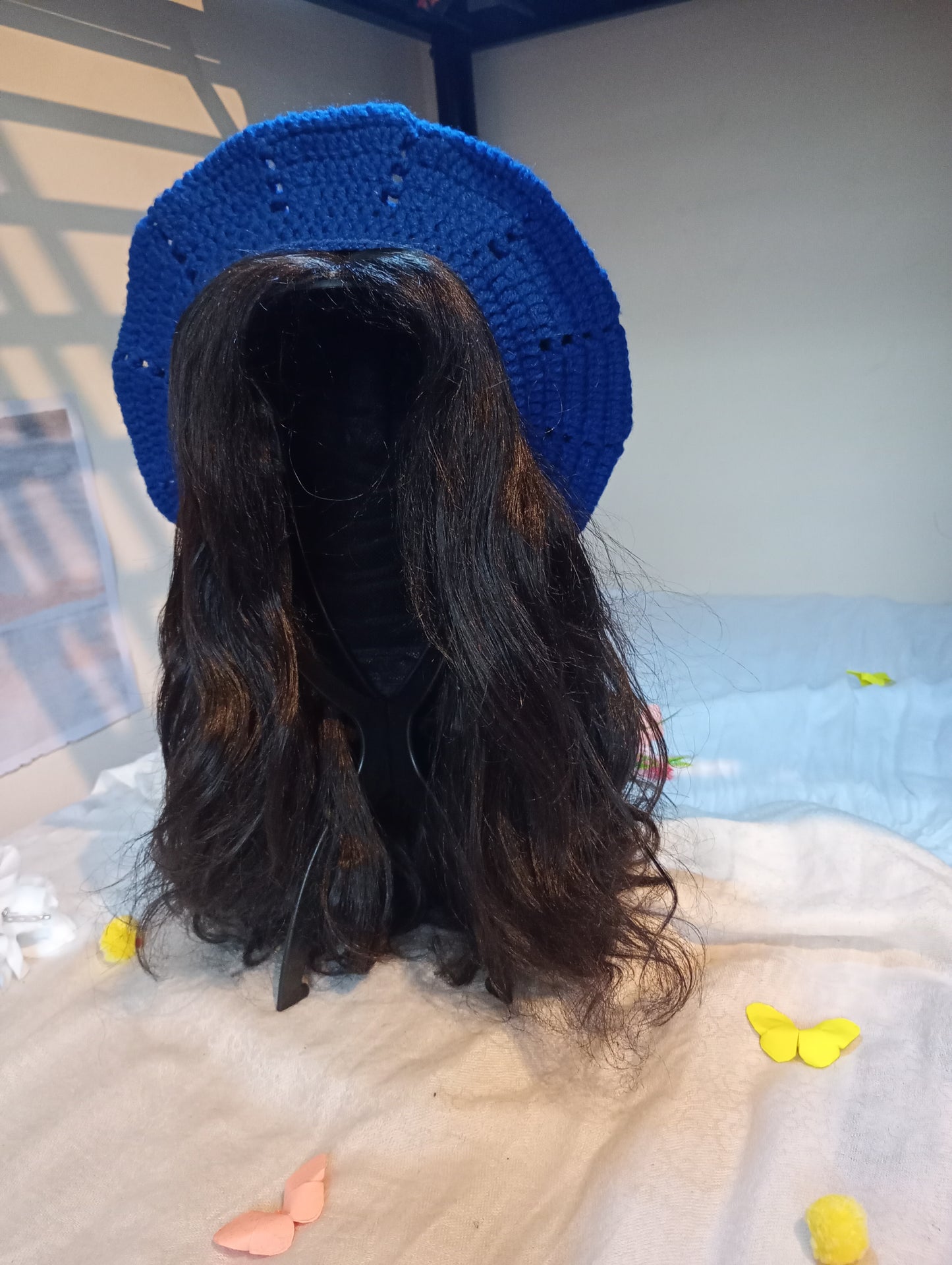 Blue Crochet Beret || Purple Crochet Beret
