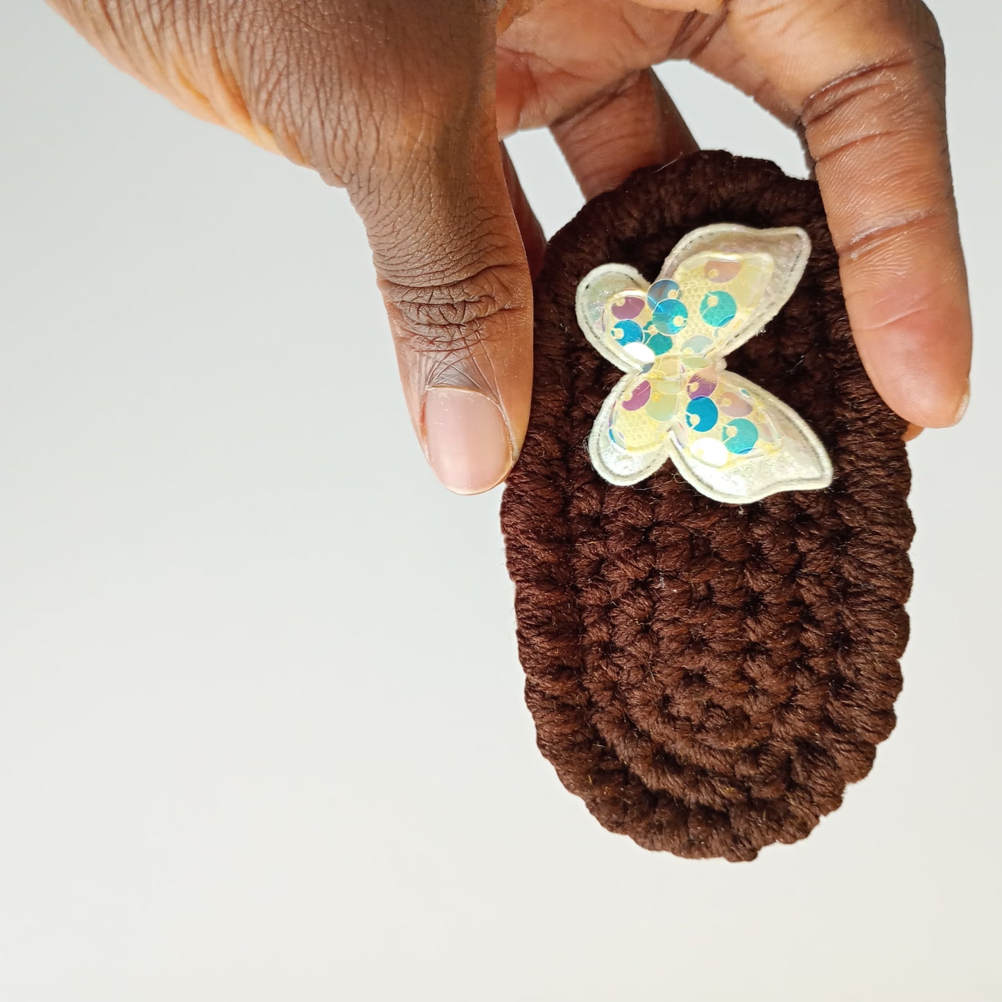 Crochet hair clip/ hair accessories