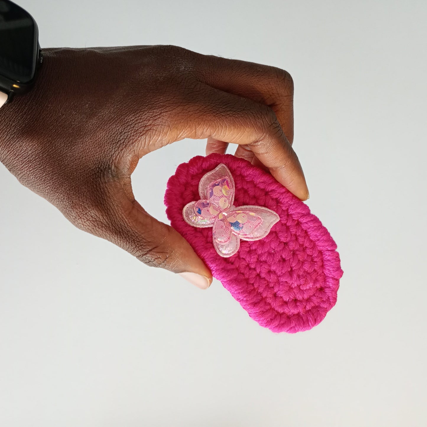 Crochet hair clip/ hair accessories