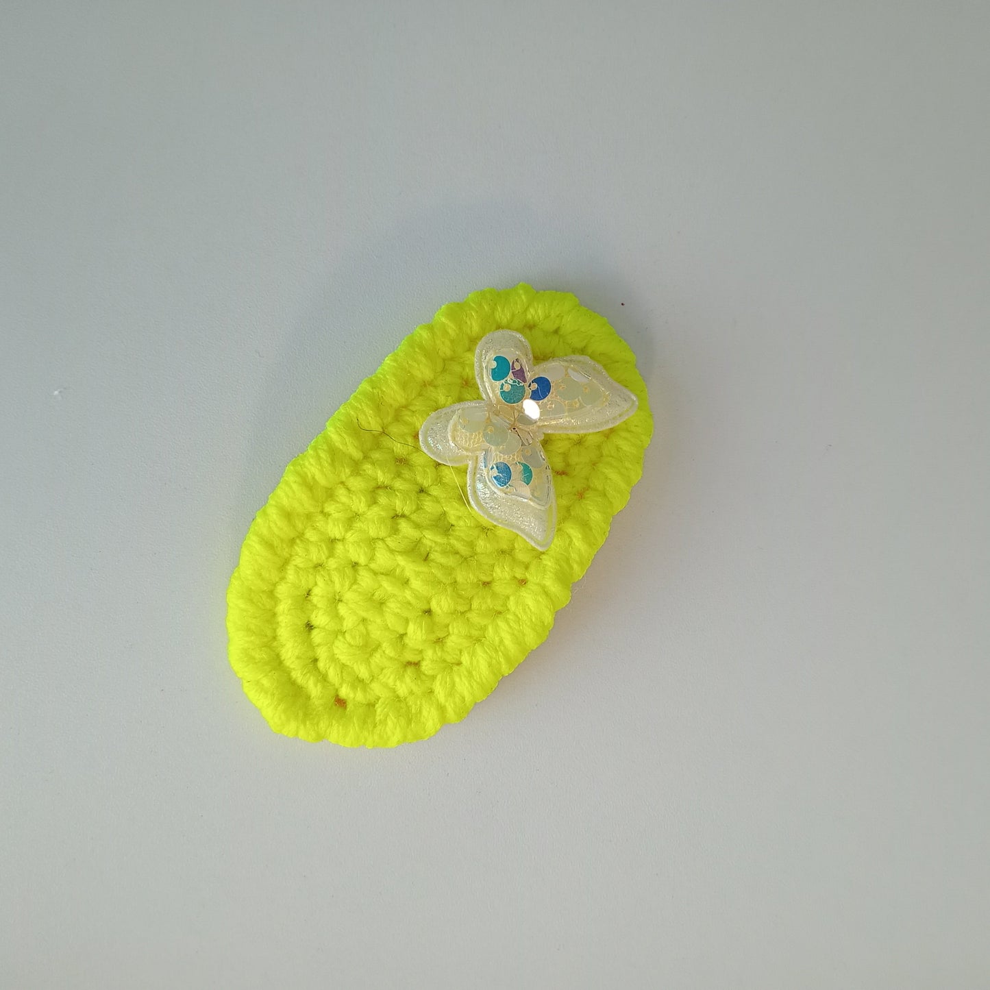 Crochet hair clip/ hair accessories