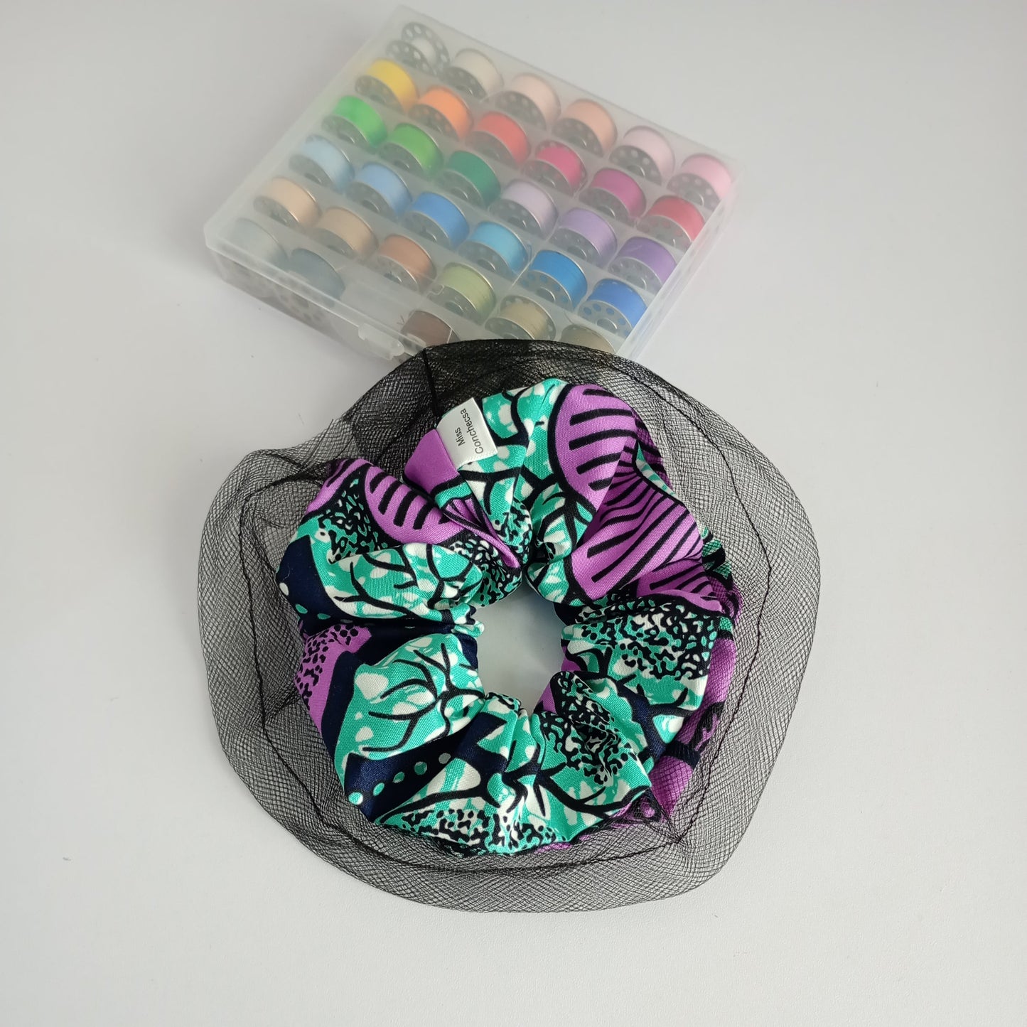 Ankara Scrunchie, African/ Alkebulan prints scrunchies,Ankara hair tie.