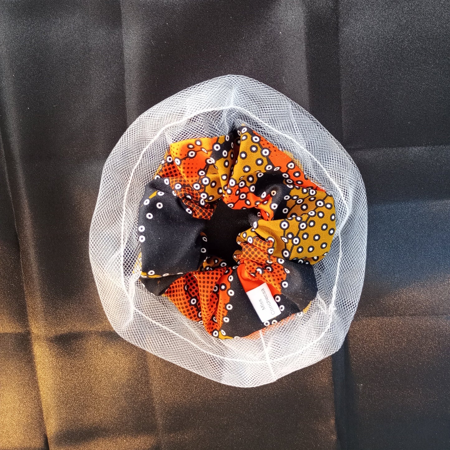 Ankara Scrunchie.