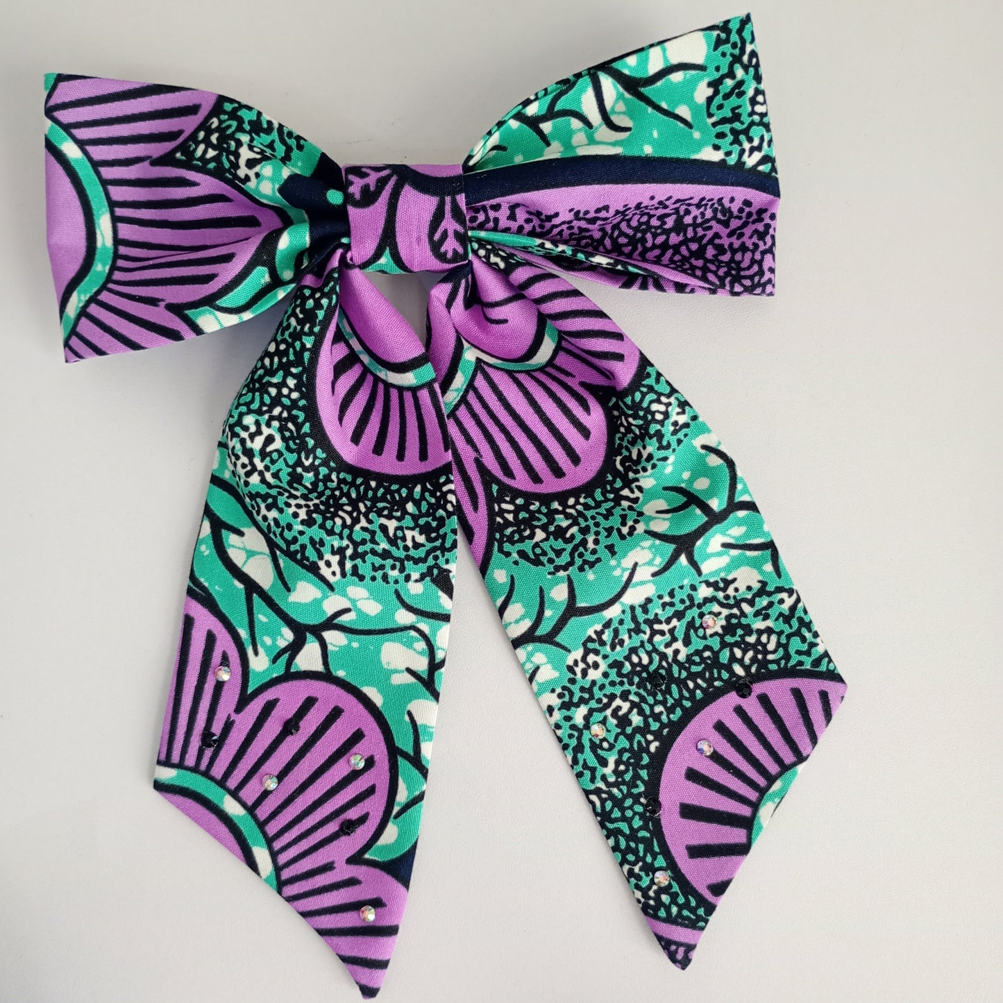 Ankara Hair Bows.