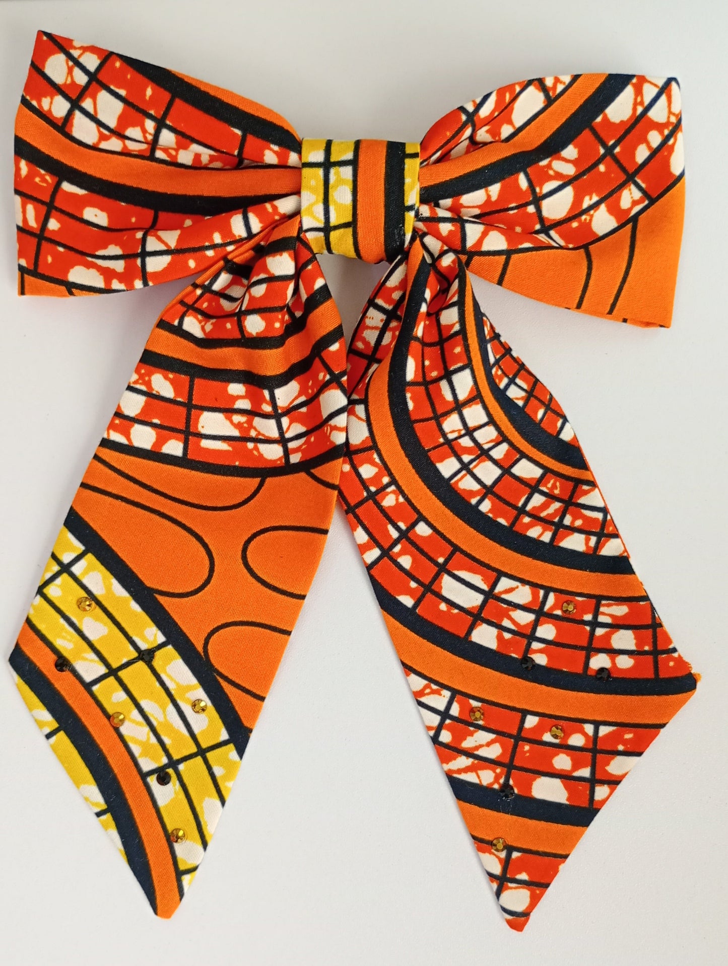 Ankara Hair Bows.