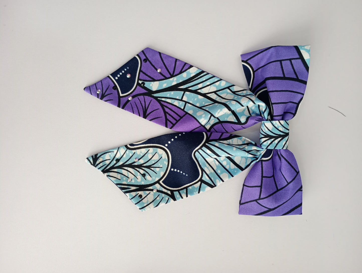 Ankara Hair Bows.