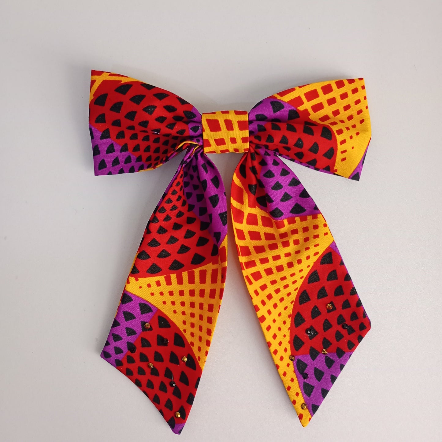 Ankara Hair Bows.
