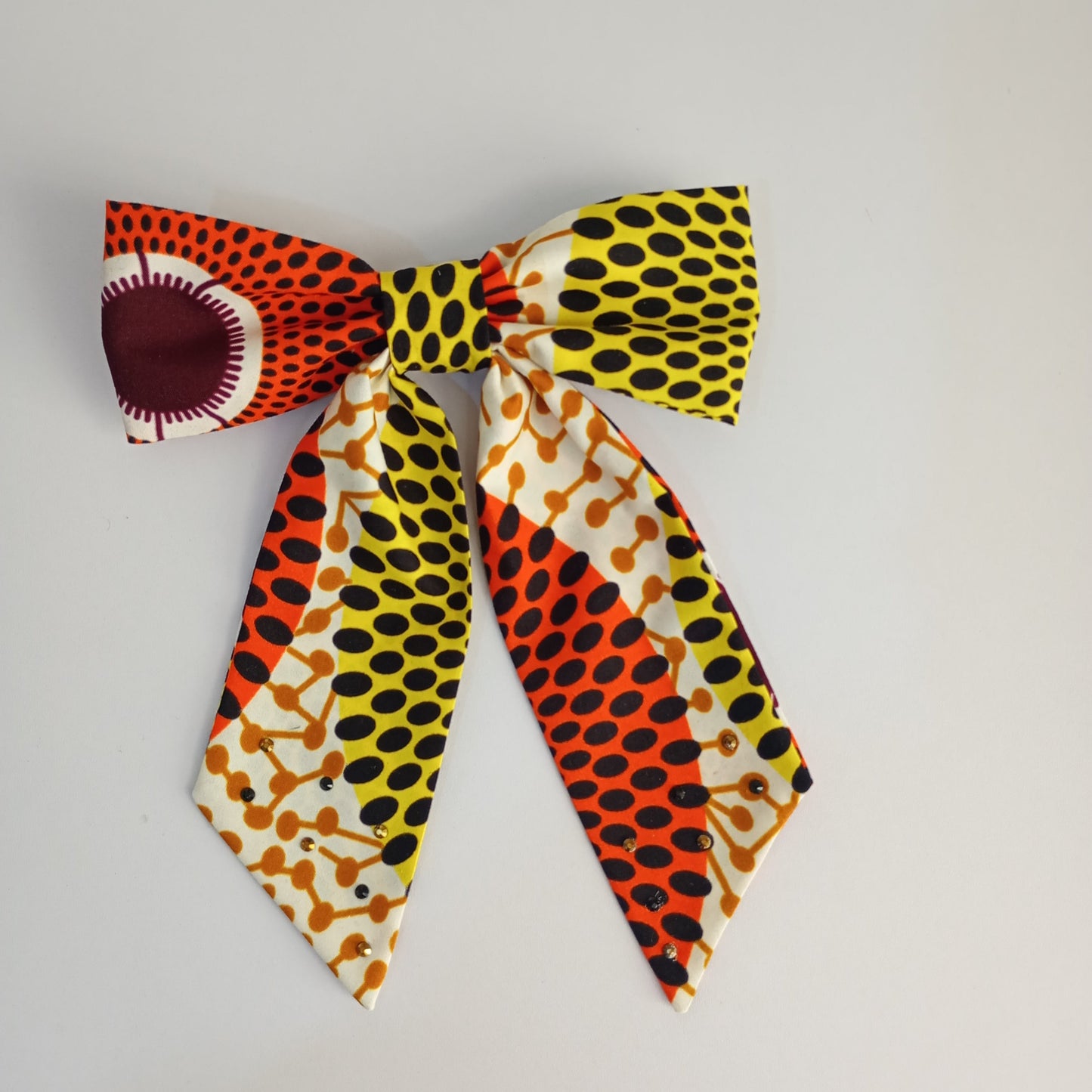Ankara Hair Bows.