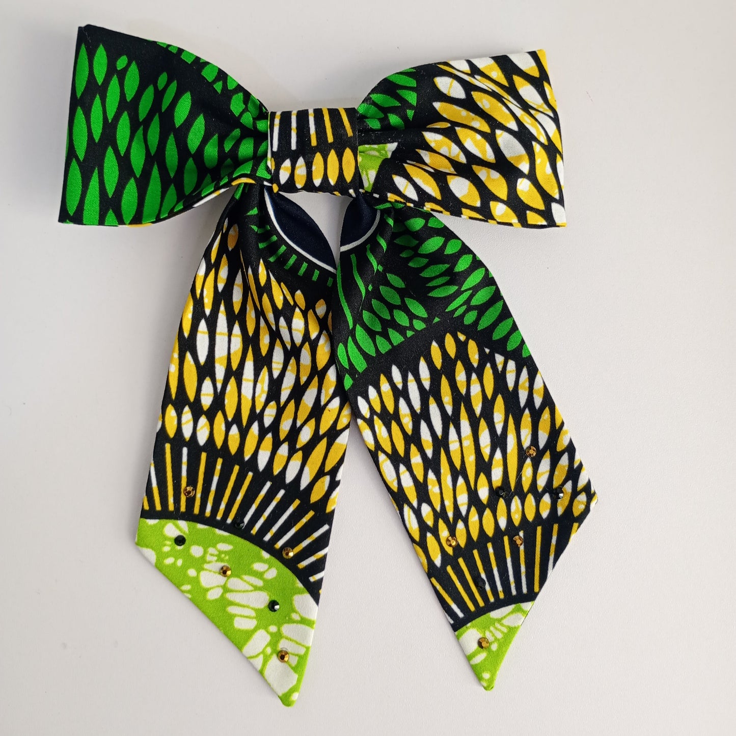 Ankara Hair Bows.
